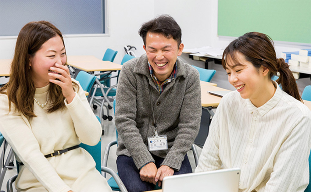 photo: 吉田先生と坂田、垣内