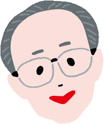 先生のイラスト