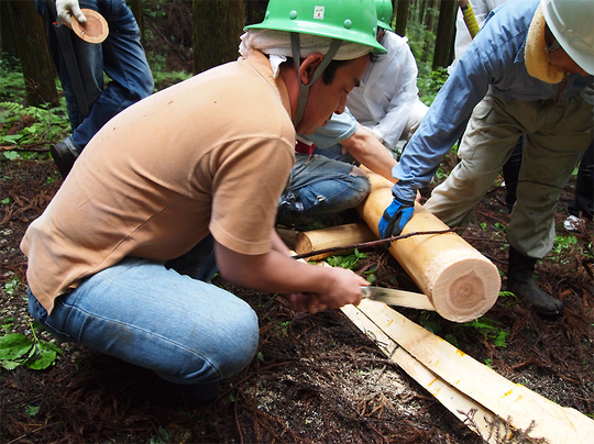 photo: 建築学科２部 特別授業：山の学校（河内長野編）