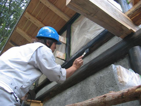 photo: 美杉山荘建設プロジェクトレポート４３