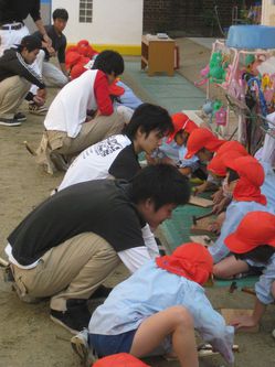 photo: 大工技能ものづくり学科2年生・学外活動