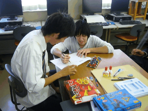 photo: 工業高校との連携授業