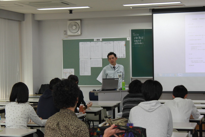 photo: 建築系学科特別講義～「現場監督の仕事とは？」～