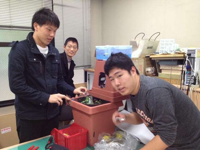 photo: ロボット・機械学科2年生　卒業制作　風景