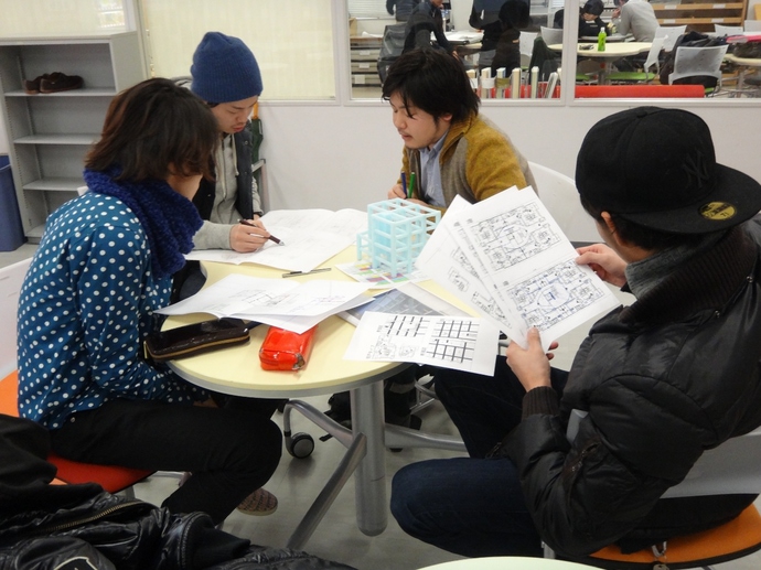 photo: 課外指導の様子を拝見　─構造家 片岡慎策先生編─
