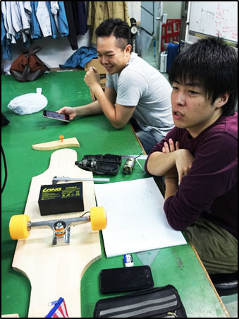 photo: 卒業制作　始まる