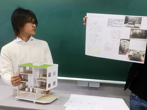 photo: 「すまいの設計」に取り組みました。