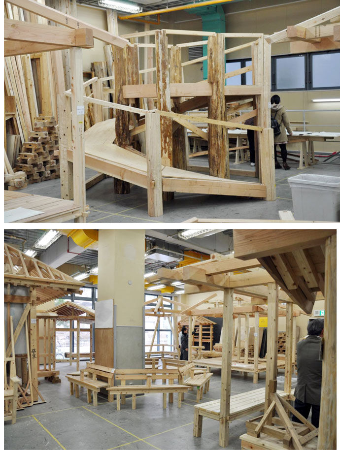 photo: 大工技能学科2年生　＜卒業制作展＞