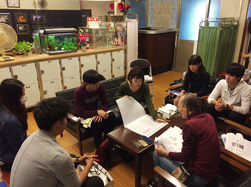 photo: 地域連携課題のプレゼンテーションを行いました