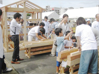 photo: 大工技能学科・秋のイベント参加等