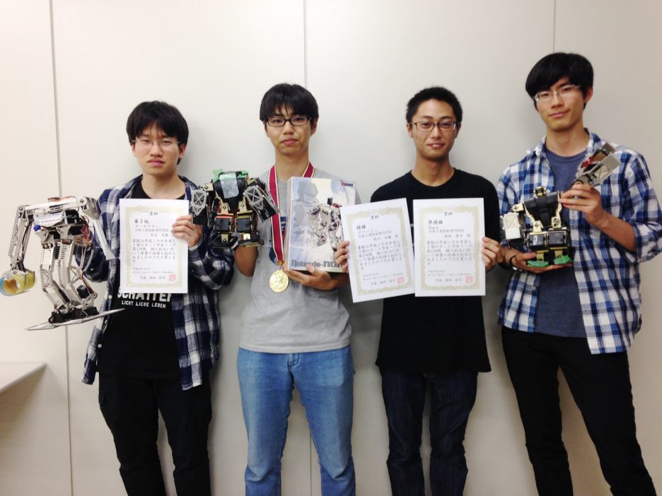 photo: 【近畿学生2足歩行ロボットリーグ】 OCTが1位・2位・3位を独占!!