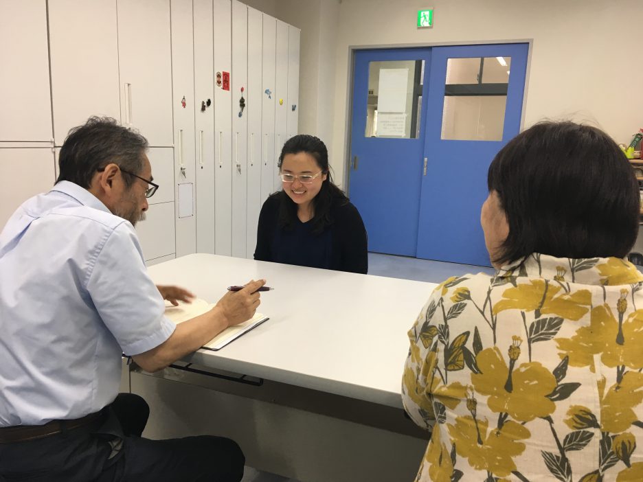 photo: 姉妹大学大阪保健医療大学の先生方と交流しました。