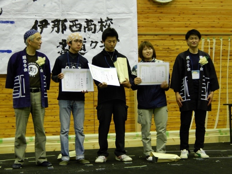 photo: 第35回全国削ろう会・信州伊那全国大会　学生の部 準優勝を果たしました！