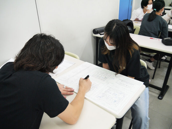 photo: 建築専科生　二級建築士　設計製図試験終了！