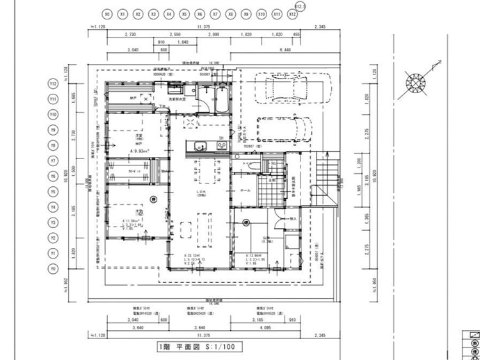 zumen-kuwamura 担当した新築住宅の図面